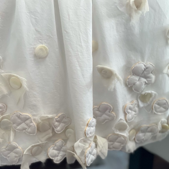 Vintage Fendi Appliqué Flower Dress! made in Italy - Picture 11 of 15